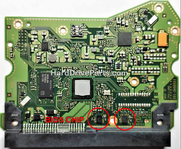 006-0A90551 WD Tarjeta Lógica BIOS Transfiera