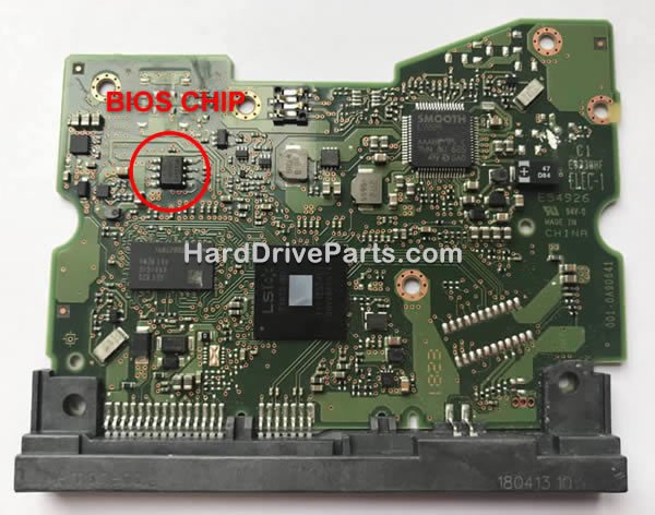 006-0A90641 WD Tarjeta Lógica BIOS Transfiera