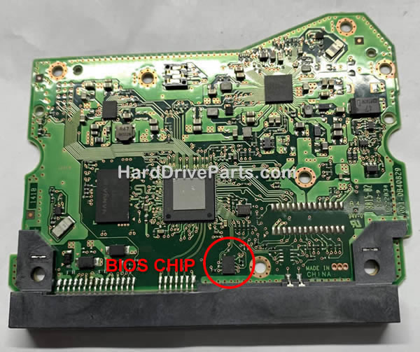 006-0B40829 WD Tarjeta Lógica BIOS Transfiera