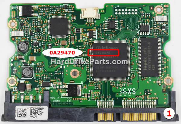 0A29470 Tarjeta Lógica Disco Duro Hitachi
