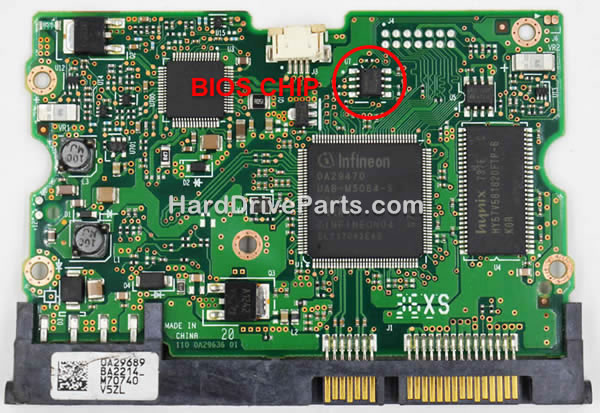 0A29470 Hitachi Tarjeta Lógica BIOS Transfiera