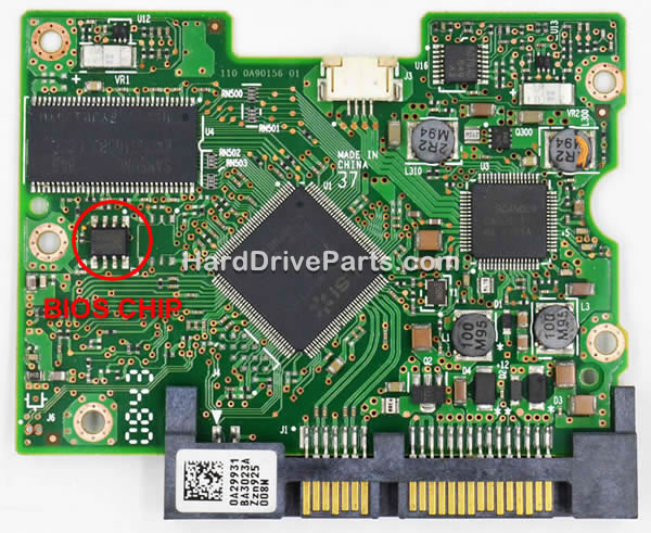 0A58786 Hitachi Tarjeta Lógica BIOS Transfiera