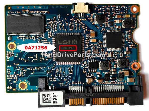 0A71256 Tarjeta Lógica Disco Duro Hitachi