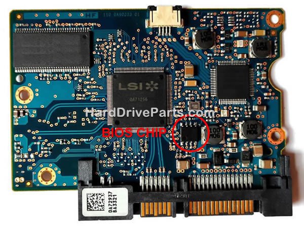 0A71256 Hitachi Tarjeta Lógica BIOS Transfiera