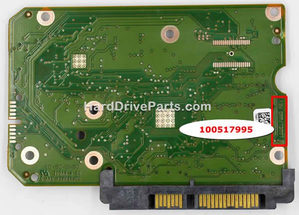 100517995 Tarjeta Lógica Disco Duro Seagate