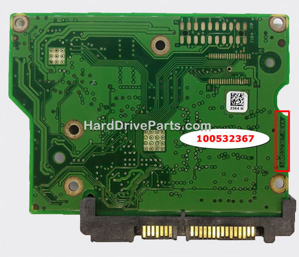 100532367 Tarjeta Lógica Disco Duro Seagate