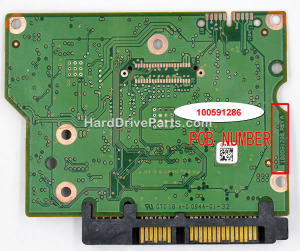 100591286 Tarjeta Lógica Disco Duro Seagate
