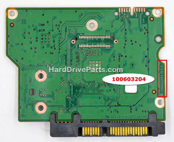 100603204 Tarjeta Lógica Disco Duro Seagate