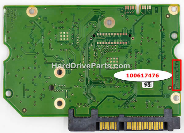 100617476 Tarjeta Lógica Disco Duro Seagate