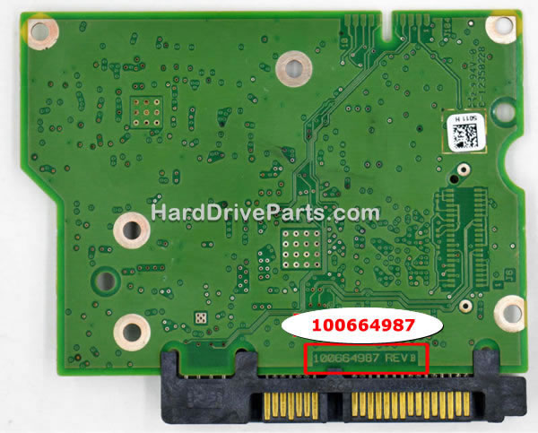 100664987 Tarjeta Lógica Disco Duro Seagate