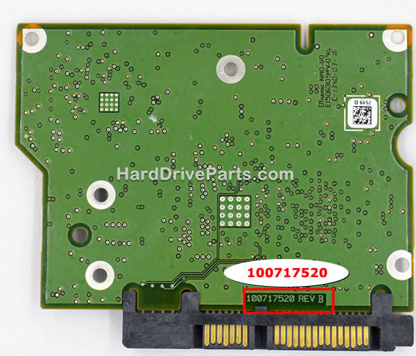 100717520 Tarjeta Lógica Disco Duro Seagate