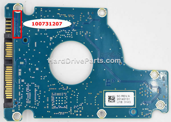 100731207 Tarjeta Lógica Disco Duro Seagate