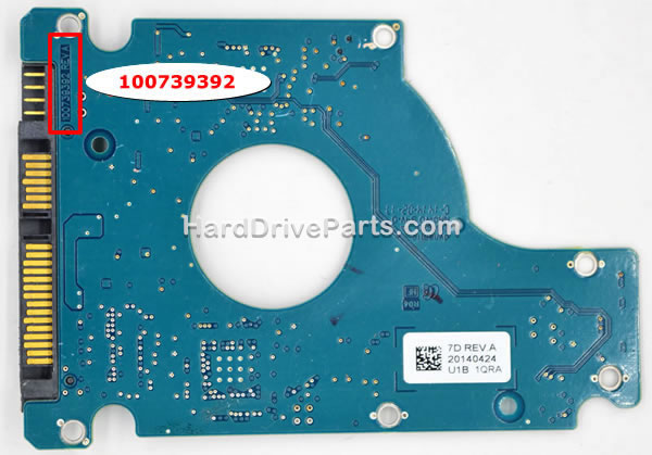 100739392 Tarjeta Lógica Disco Duro Seagate