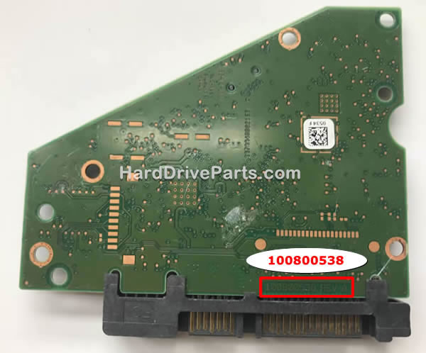 100800538 Tarjeta Lógica Disco Duro Seagate
