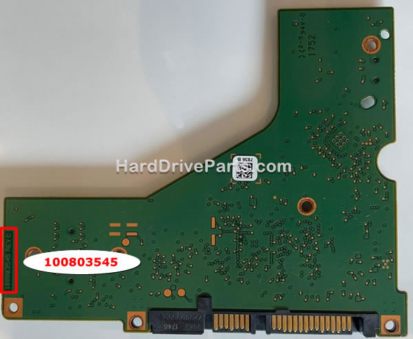 100803545 Tarjeta Lógica Disco Duro Seagate