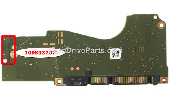 100833707 Tarjeta Lógica Disco Duro Seagate