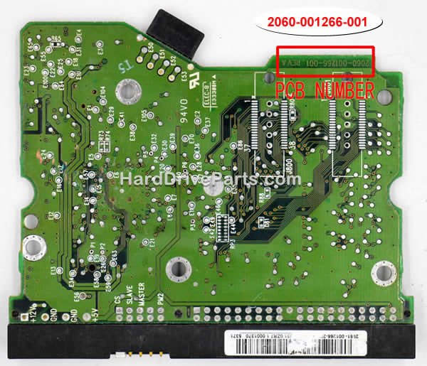 2060-001266-001 Tarjeta Lógica Disco Duro WD