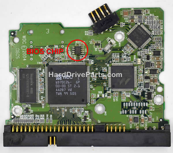 2060-001266-001 WD Tarjeta Lógica BIOS Transfiera