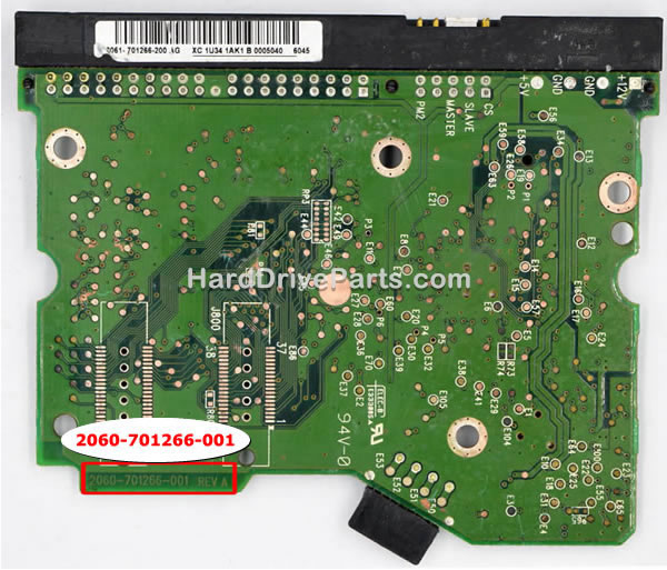 2060-701266-001 Tarjeta Lógica Disco Duro WD