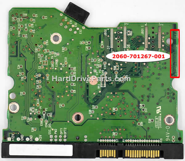 2060-701267-001 Tarjeta Lógica Disco Duro WD