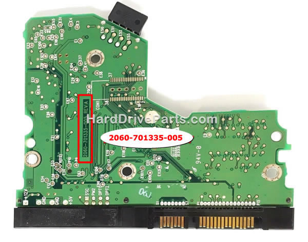 2060-701335-005 Tarjeta Lógica Disco Duro WD