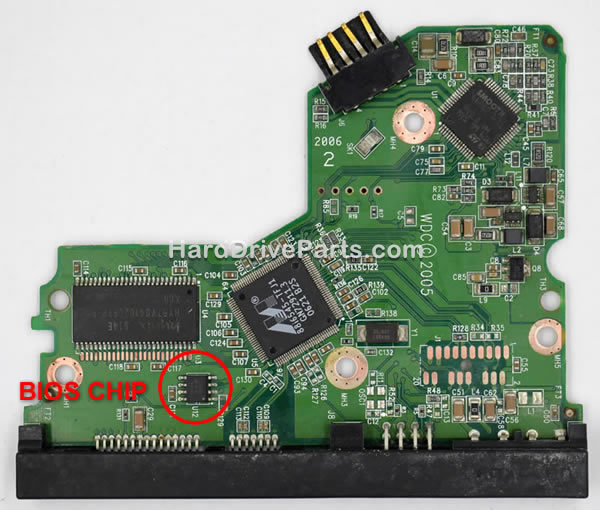 2060-701335-005 WD Tarjeta Lógica BIOS Transfiera