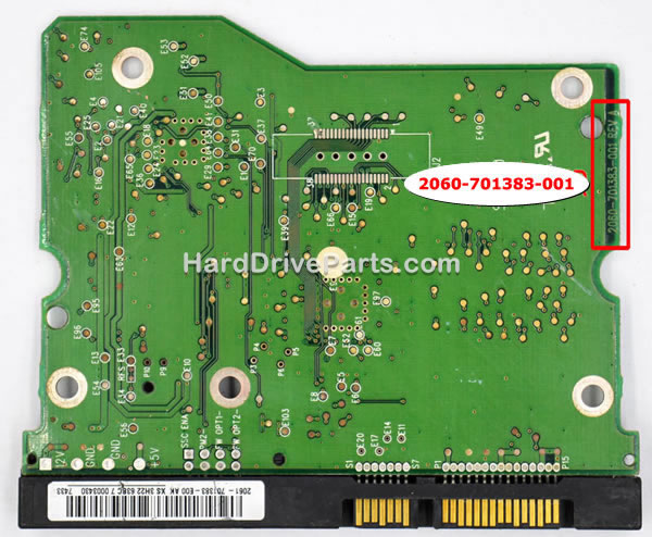 2060-701383-001 Tarjeta Lógica Disco Duro WD