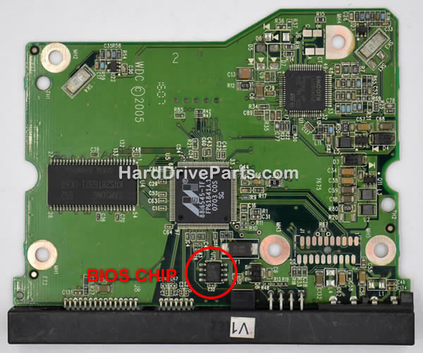 2060-701383-001 WD Tarjeta Lógica BIOS Transfiera