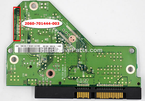 2060-701444-003 Tarjeta Lógica Disco Duro WD