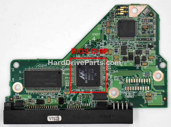 2060-701444-003 WD Tarjeta Lógica BIOS Transfiera