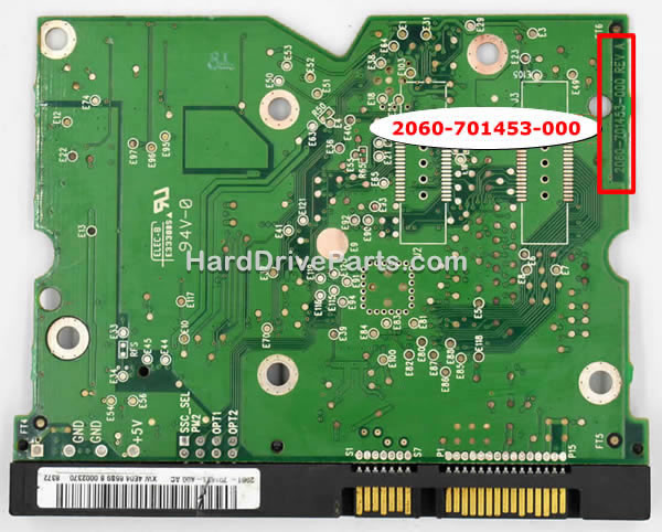2060-701453-000 Tarjeta Lógica Disco Duro WD