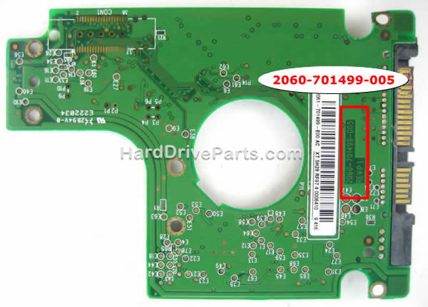 2060-701499-005 Tarjeta Lógica Disco Duro WD