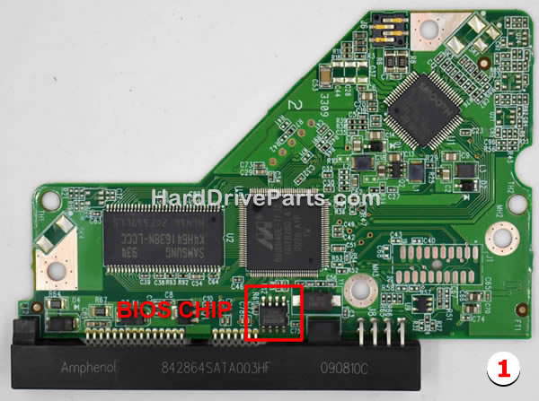 2060-701590-001 WD Tarjeta Lógica BIOS Transfiera