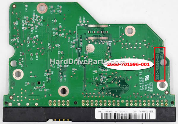 2060-701596-001 Tarjeta Lógica Disco Duro WD