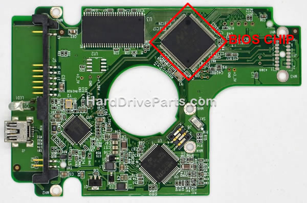 2060-701615-003 WD Tarjeta Lógica BIOS Transfiera