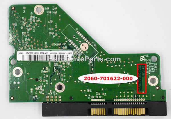 2060-701622-000 Tarjeta Lógica Disco Duro WD