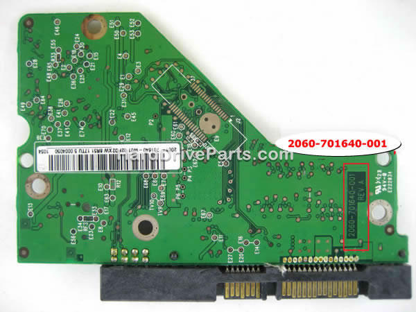 2060-701640-001 Tarjeta Lógica Disco Duro WD