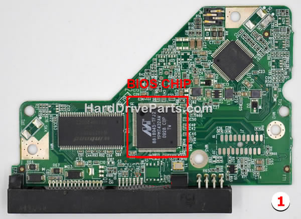 2060-701640-001 WD Tarjeta Lógica BIOS Transfiera