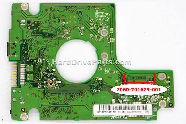 2060-701675-001 Tarjeta Lógica Disco Duro WD