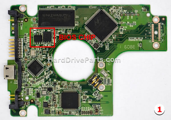 2060-701675-001 WD Tarjeta Lógica BIOS Transfiera