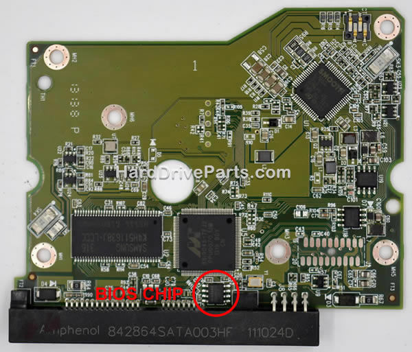 2060-771624-003 WD Tarjeta Lógica BIOS Transfiera