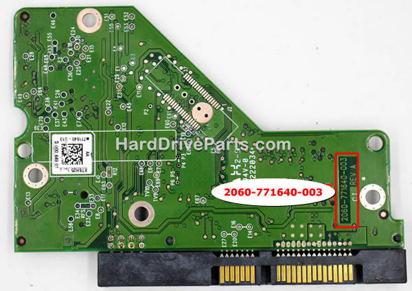 2060-771640-003 Tarjeta Lógica Disco Duro WD