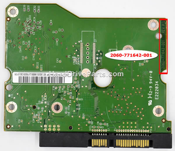 2060-771642-001 Tarjeta Lógica Disco Duro WD