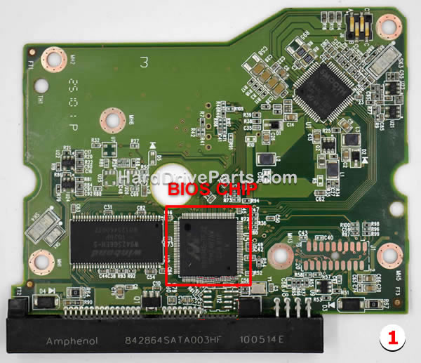 2060-771642-001 WD Tarjeta Lógica BIOS Transfiera