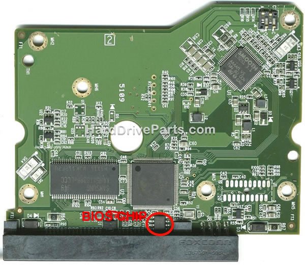2060-771642-003 WD Tarjeta Lógica BIOS Transfiera