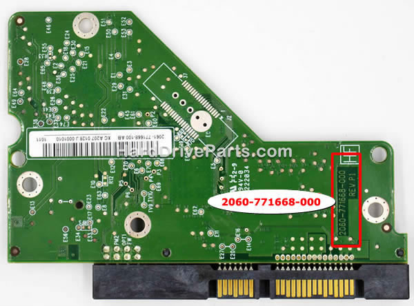 2060-771668-000 Tarjeta Lógica Disco Duro WD