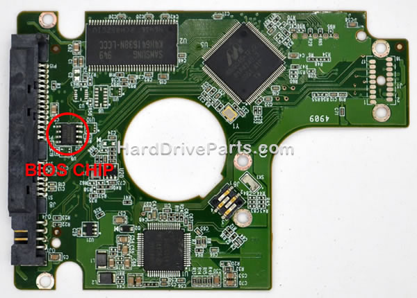 2060-771672-001 WD Tarjeta Lógica BIOS Transfiera