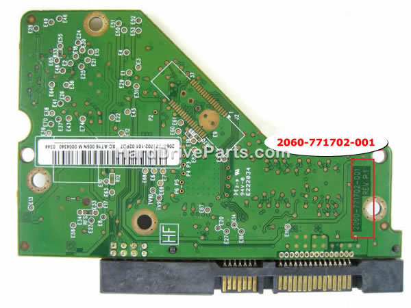 2060-771702-001 Tarjeta Lógica Disco Duro WD