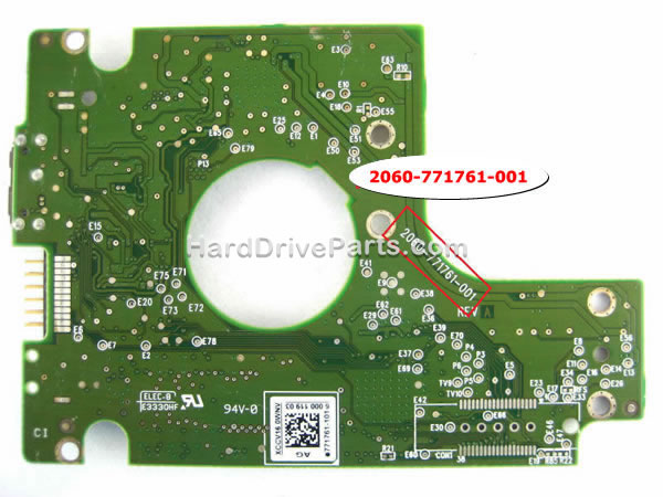 2060-771761-001 Tarjeta Lógica Disco Duro WD