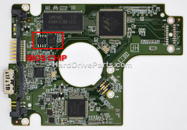 2060-771761-001 WD Tarjeta Lógica BIOS Transfiera